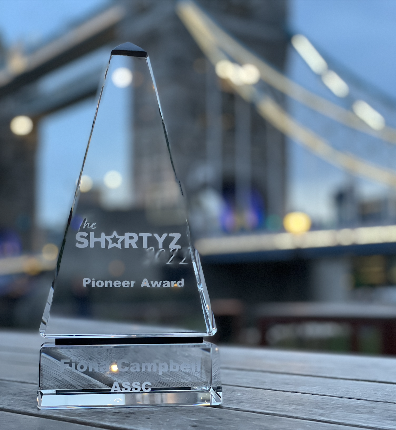 ASSC CEO Wins Shortyz Pioneer Award 2022